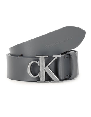 Buy Calvin Klein Jeans Men Monogram Plaque Solid Leather  display picture 1