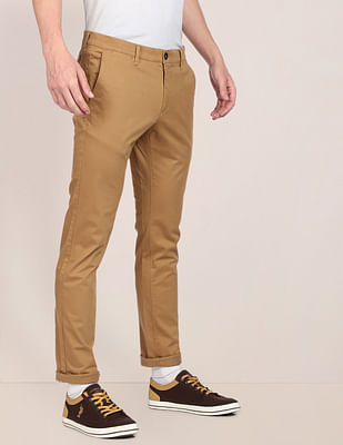 U S Polo Assn Cotton Twill Stretch Chinos