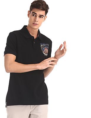 mens black polo jeans