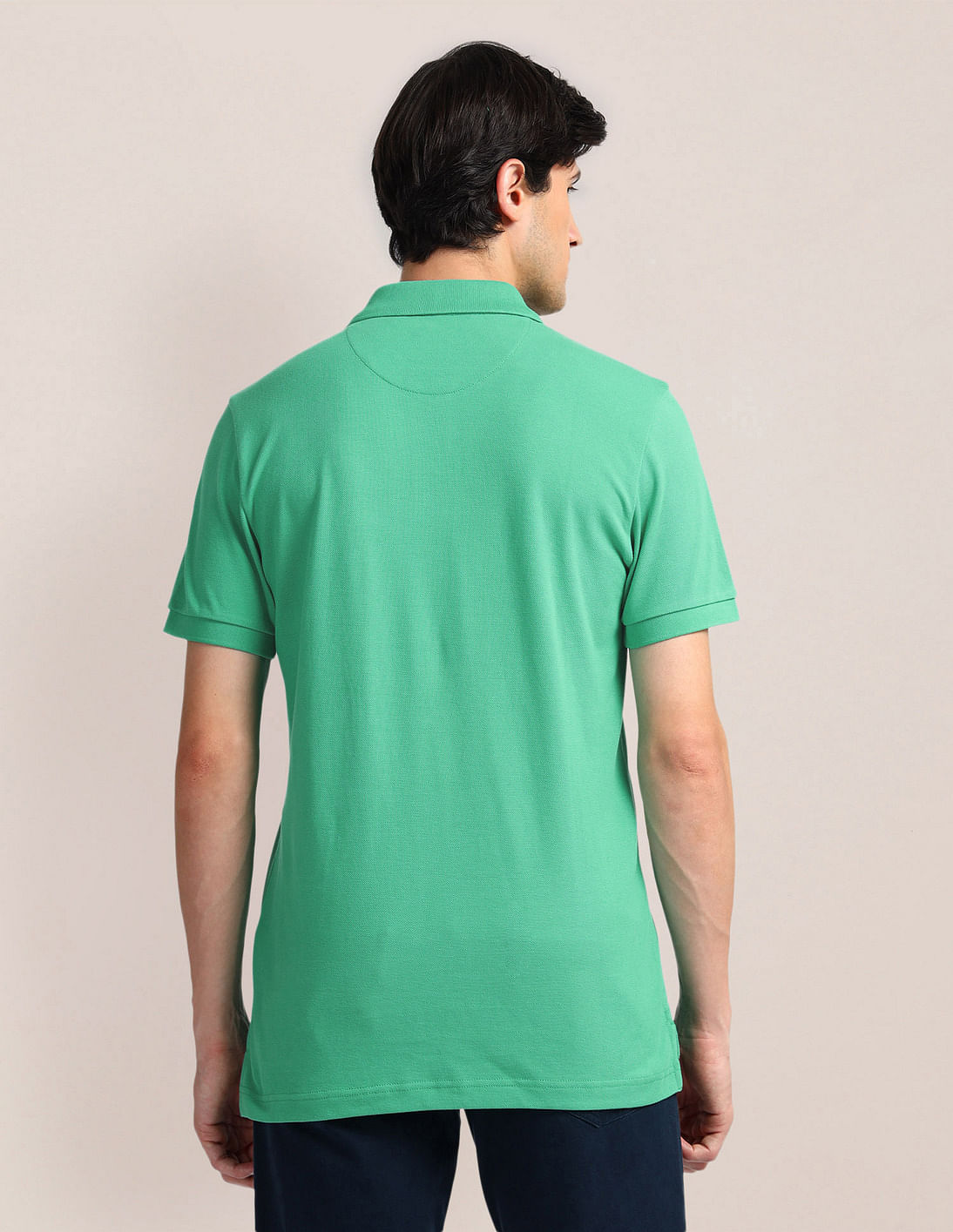 [ JEANS] Slim Essential Polo T Shirt ★人気★ Premium Easy-care Polo Shirts Men | ICON. AMSTERDAM