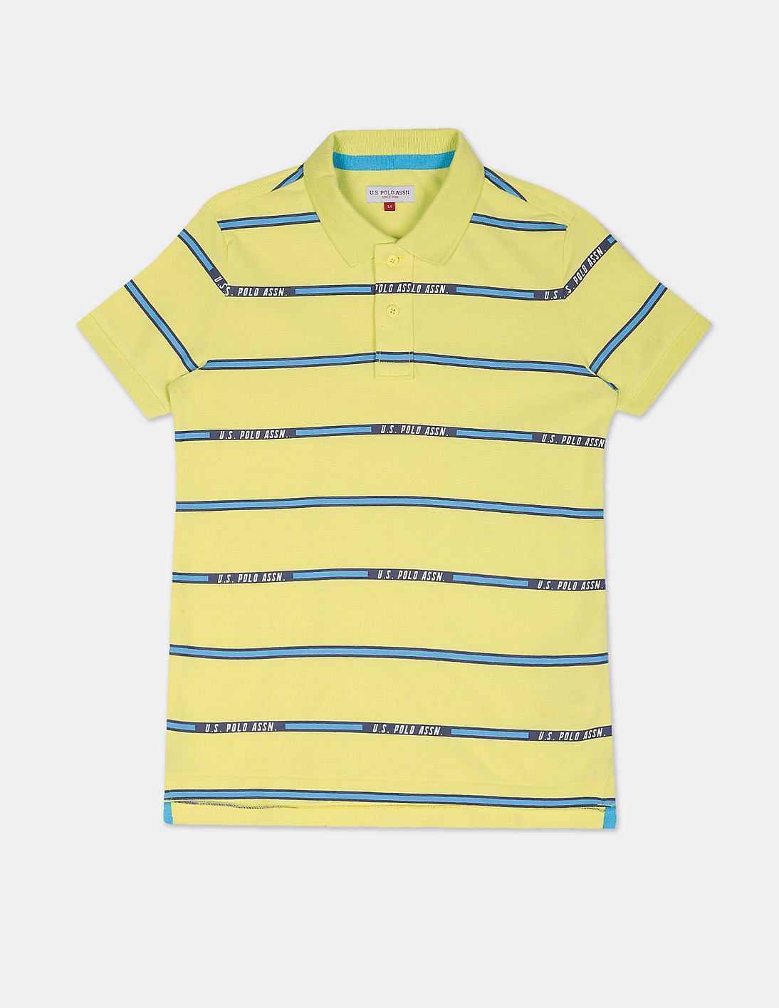 Buy U.S. Polo Assn. Kids Stripe Pique Polo Shirt - NNNOW.com