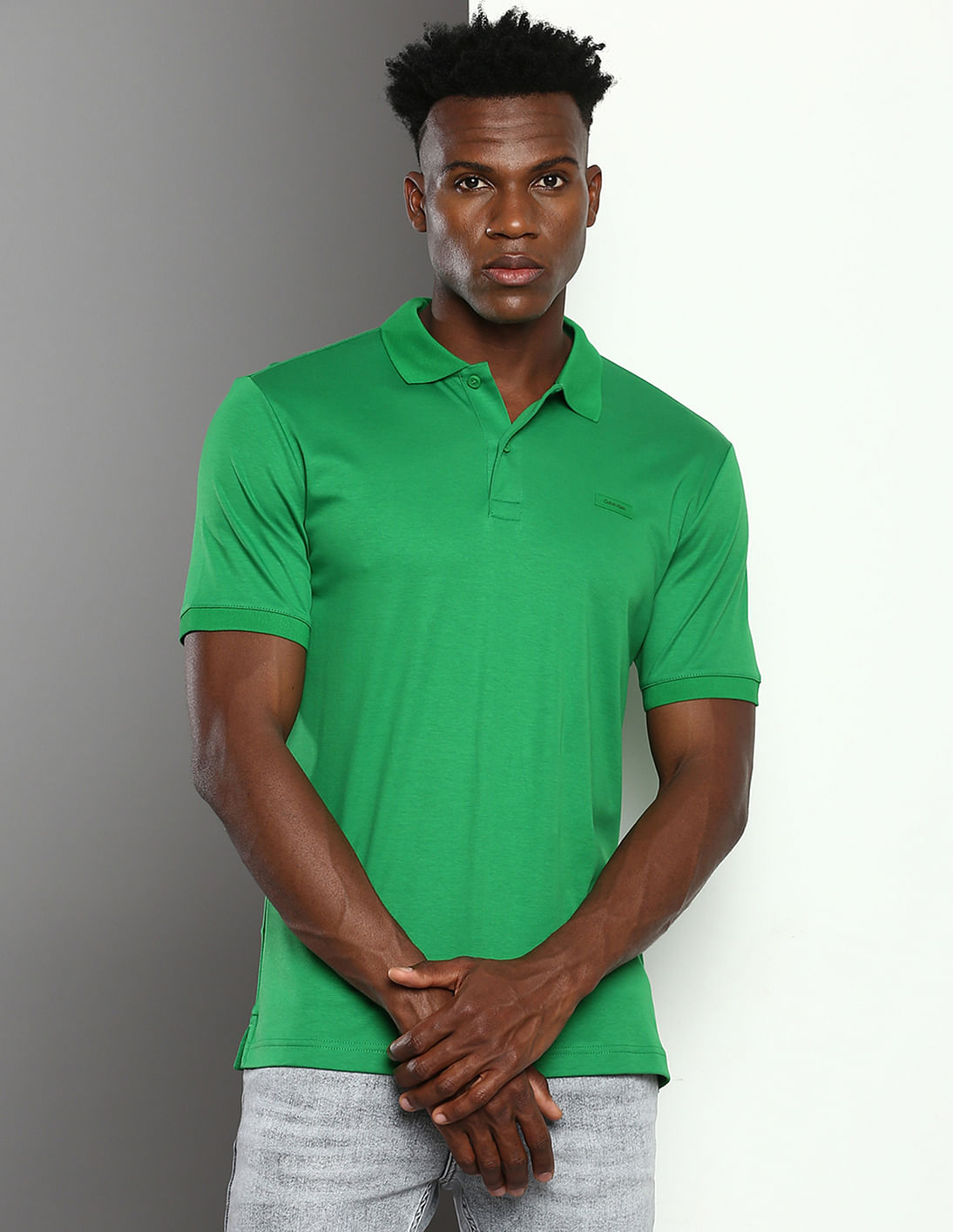 72360　EVERYDAY I LIKE　COTTON POLOSHIRT cotton-100-men-s-short-sleeve-