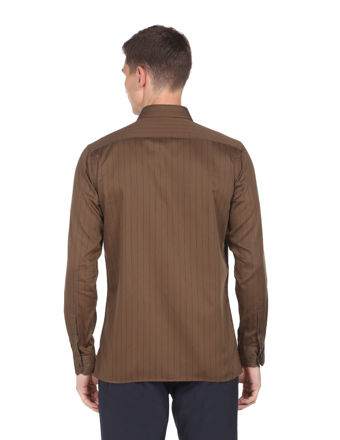 Buy Arrow Pure Cotton Satin Shirt - NNNOW.com