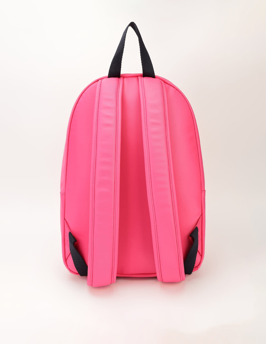 Buy Tommy Hilfiger Solid Pink Nylon Backpack - NNNOW.com display picture 1