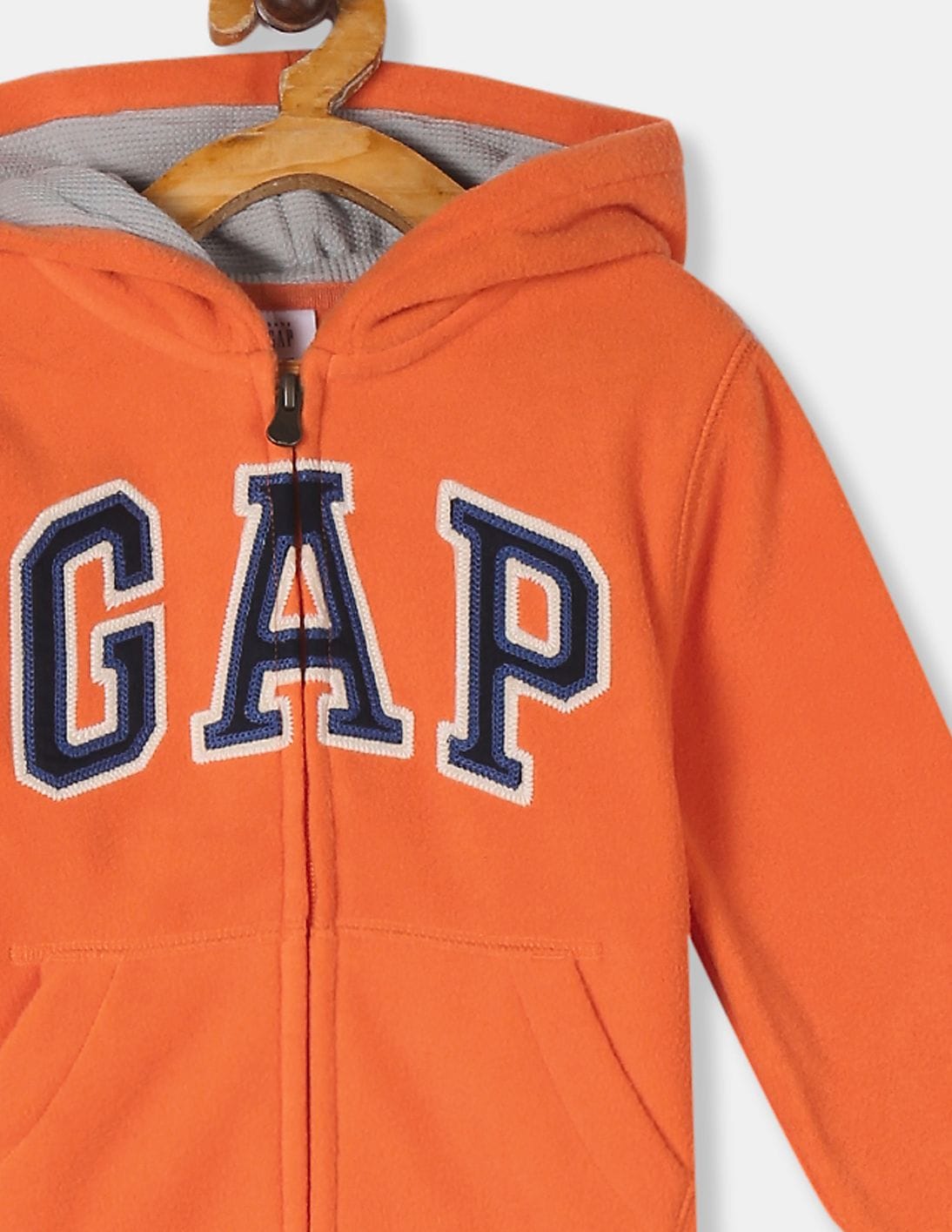 Buy GAP Toddler Boy Orange Full Zip Hooded Sweatshirt - NNNOW.com