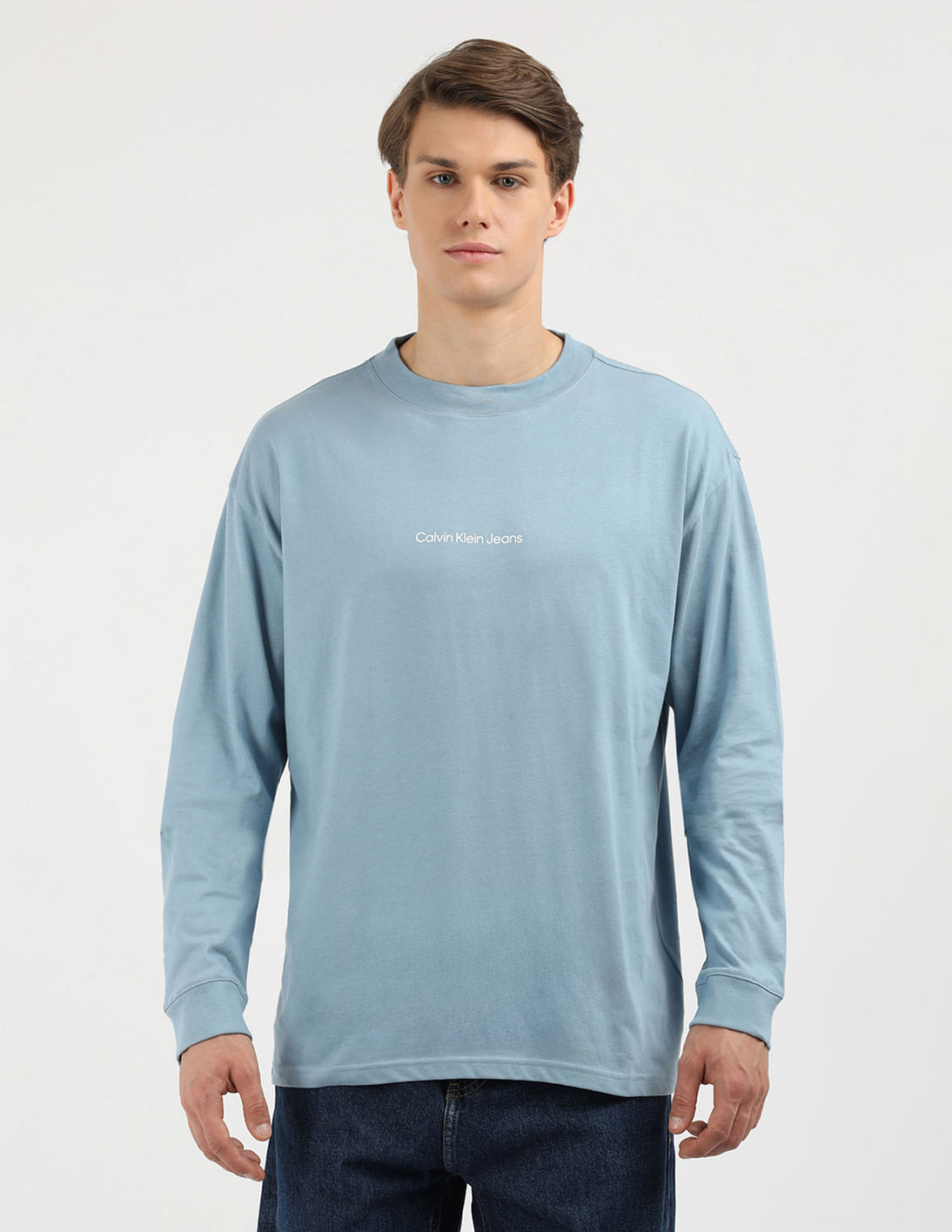 【関送無料】   Jeans Photo Monogram Tシャツ Monogram T-shirt | green | Calvin Klein Taiwan