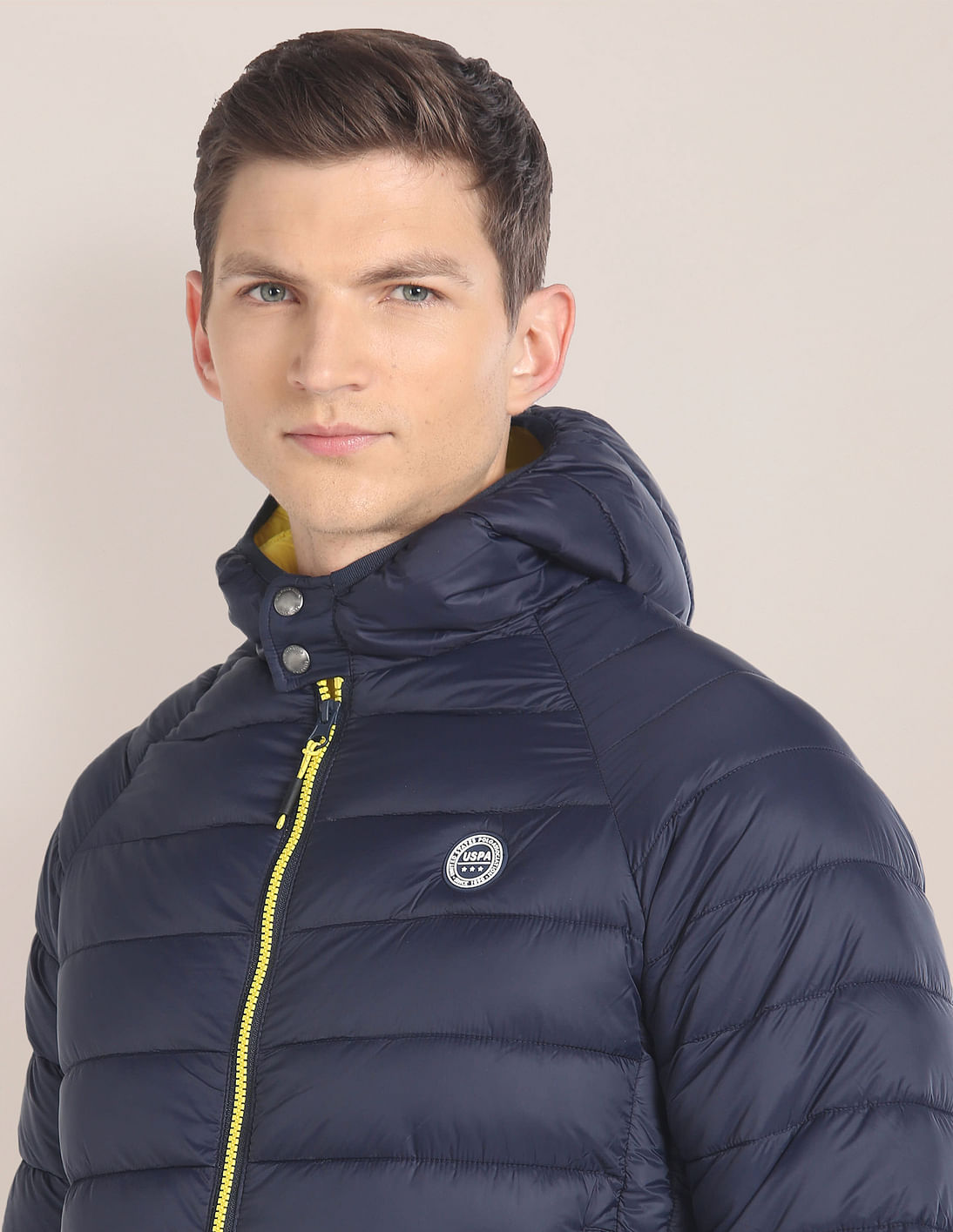 CARRYME/Ennoy Electric Puffer Jacket Navy