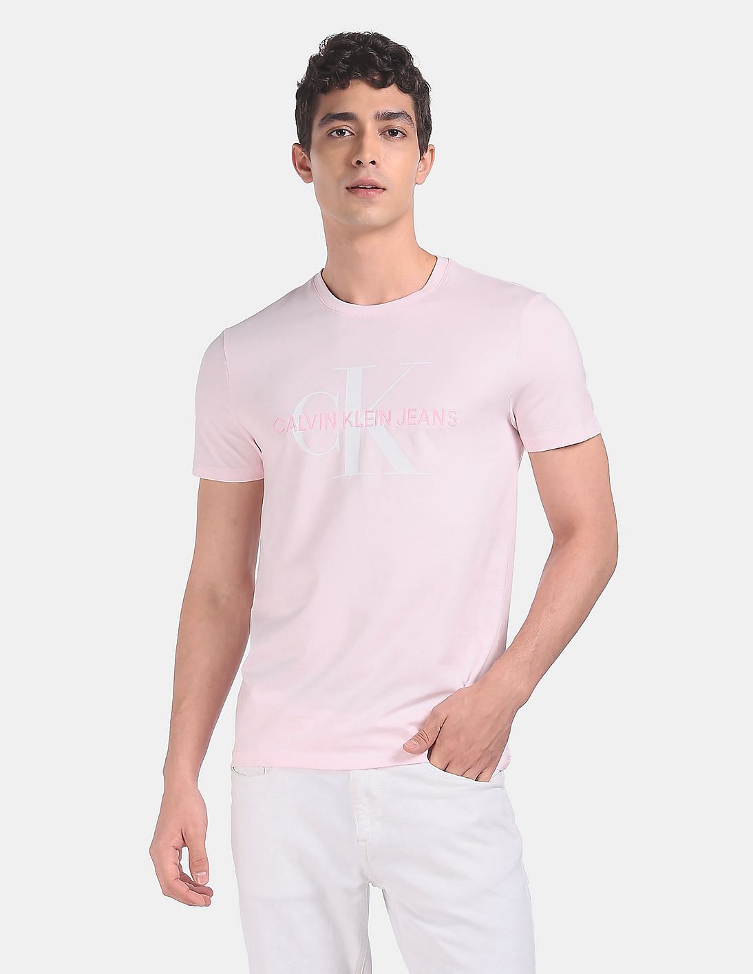 Camisa calvin best sale klein rosa