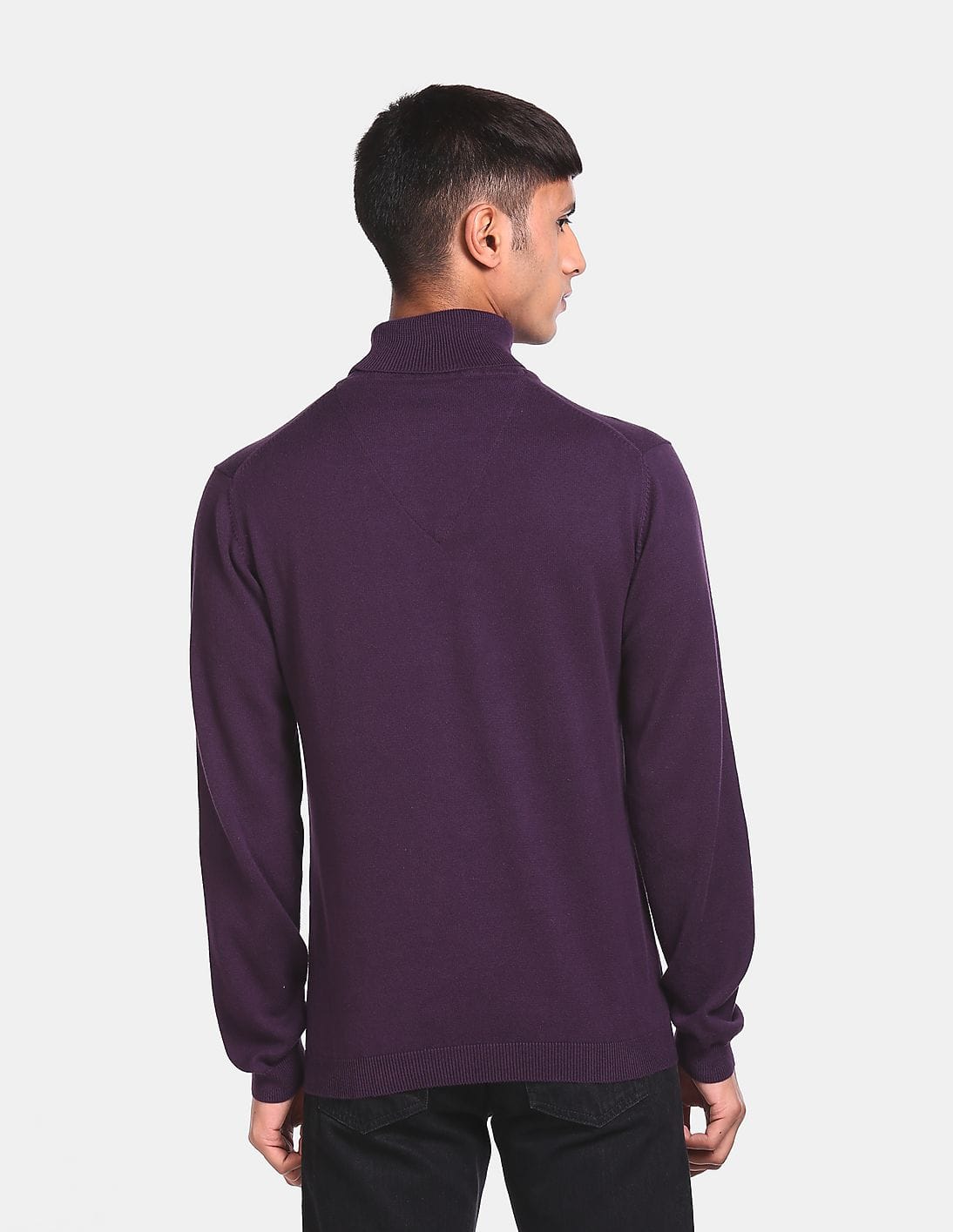 Buy Arrow Newyork Turtleneck Solid Sweater - NNNOW.com