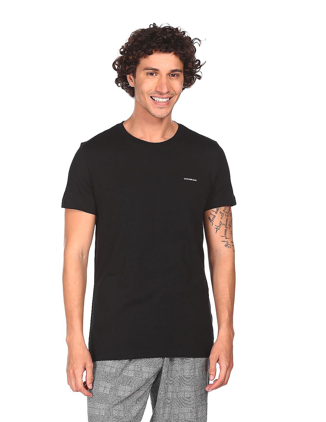 Calvin klein pima cotton deals t shirt