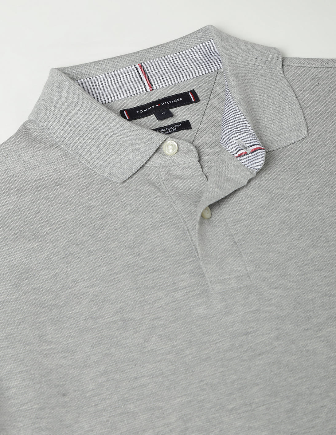 Buy Tommy Hilfiger Sustainable Heathered Polo Shirt - NNNOW.com