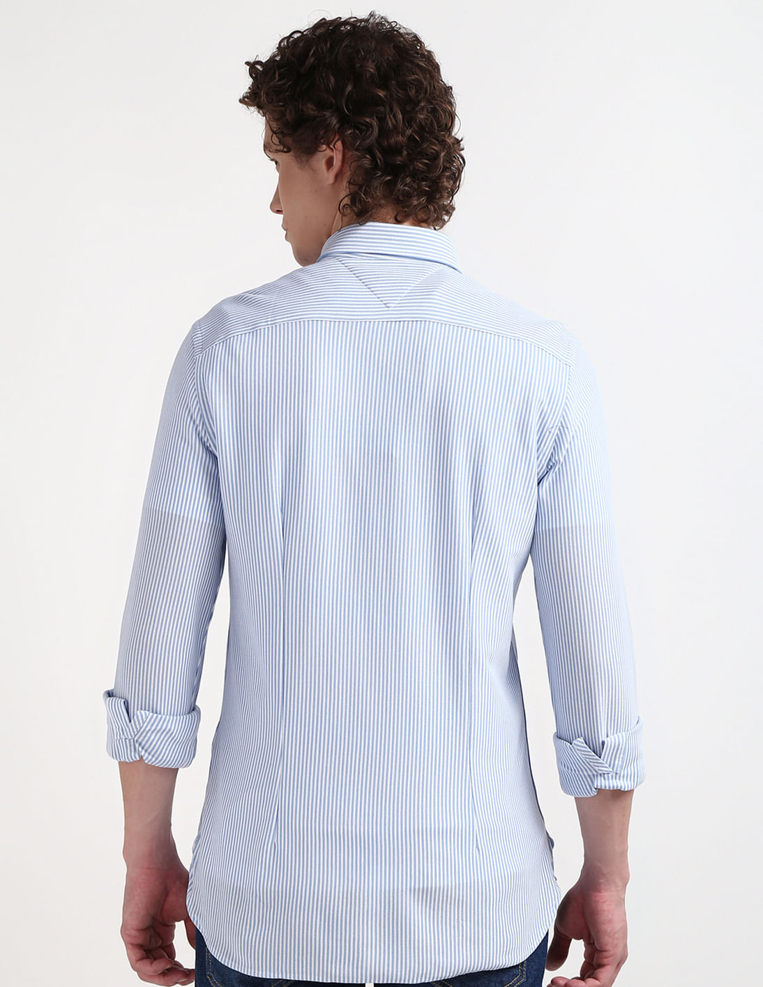 Buy Tommy Hilfiger Knit Vertical Stripes Shirt - NNNOW.com