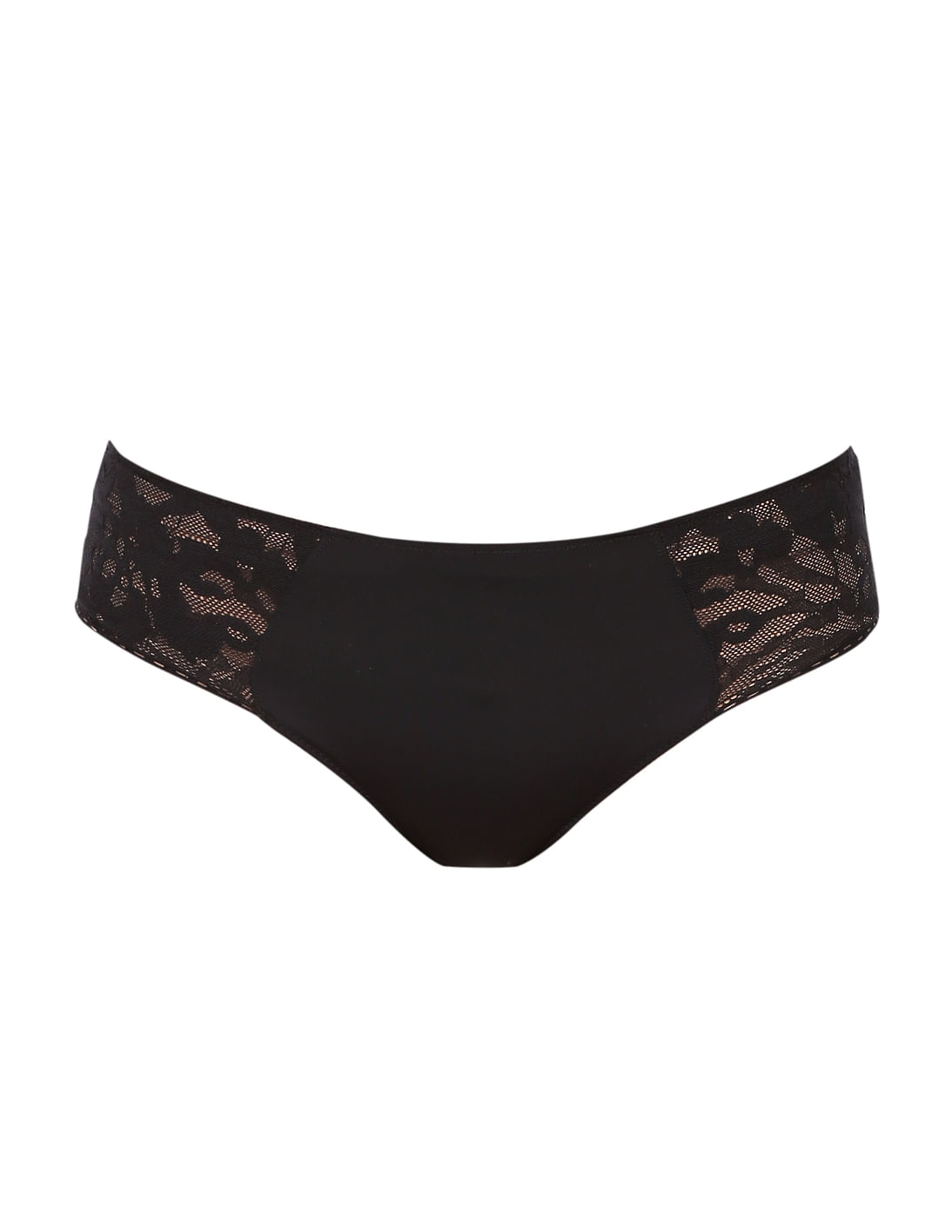 Buy Calvin Klein Underwear Women Black Lace Detail Hipster - NNNOW.com