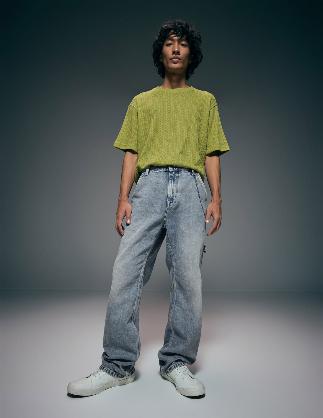 Buy Flying Machine Cobain 90'S Loose Fit High Rise Jeans - NNNOW.com