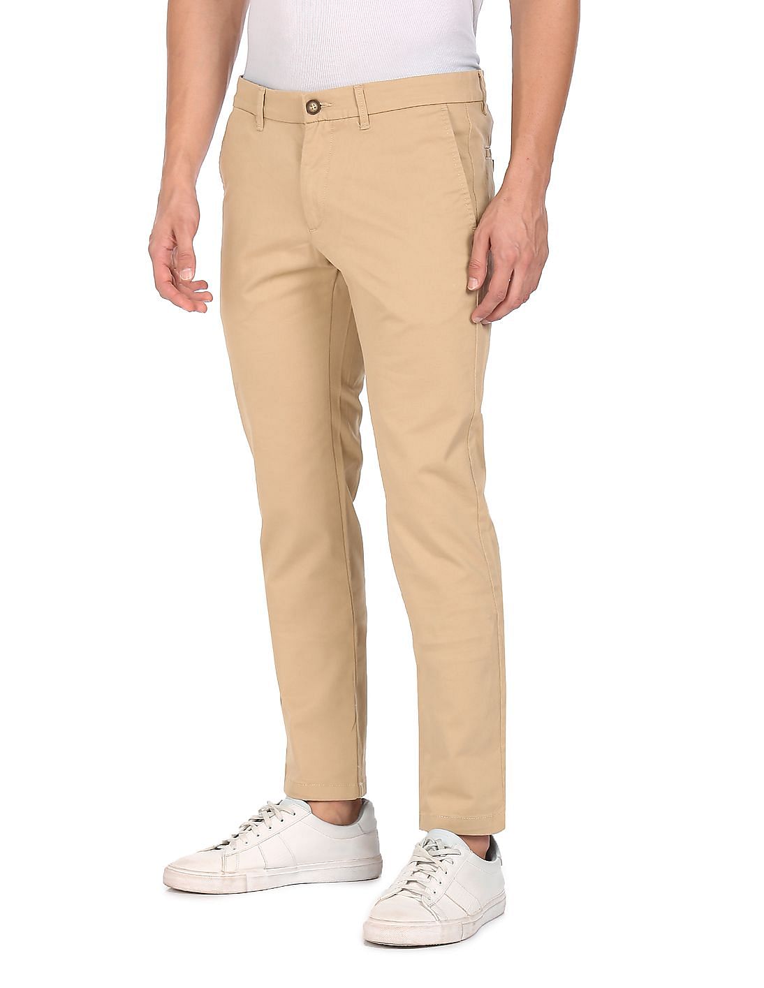 【COLOR iN ID】Denver cotton pants Buy U.S. Polo Assn. Denver Slim Solid Trousers - NNNOW.com