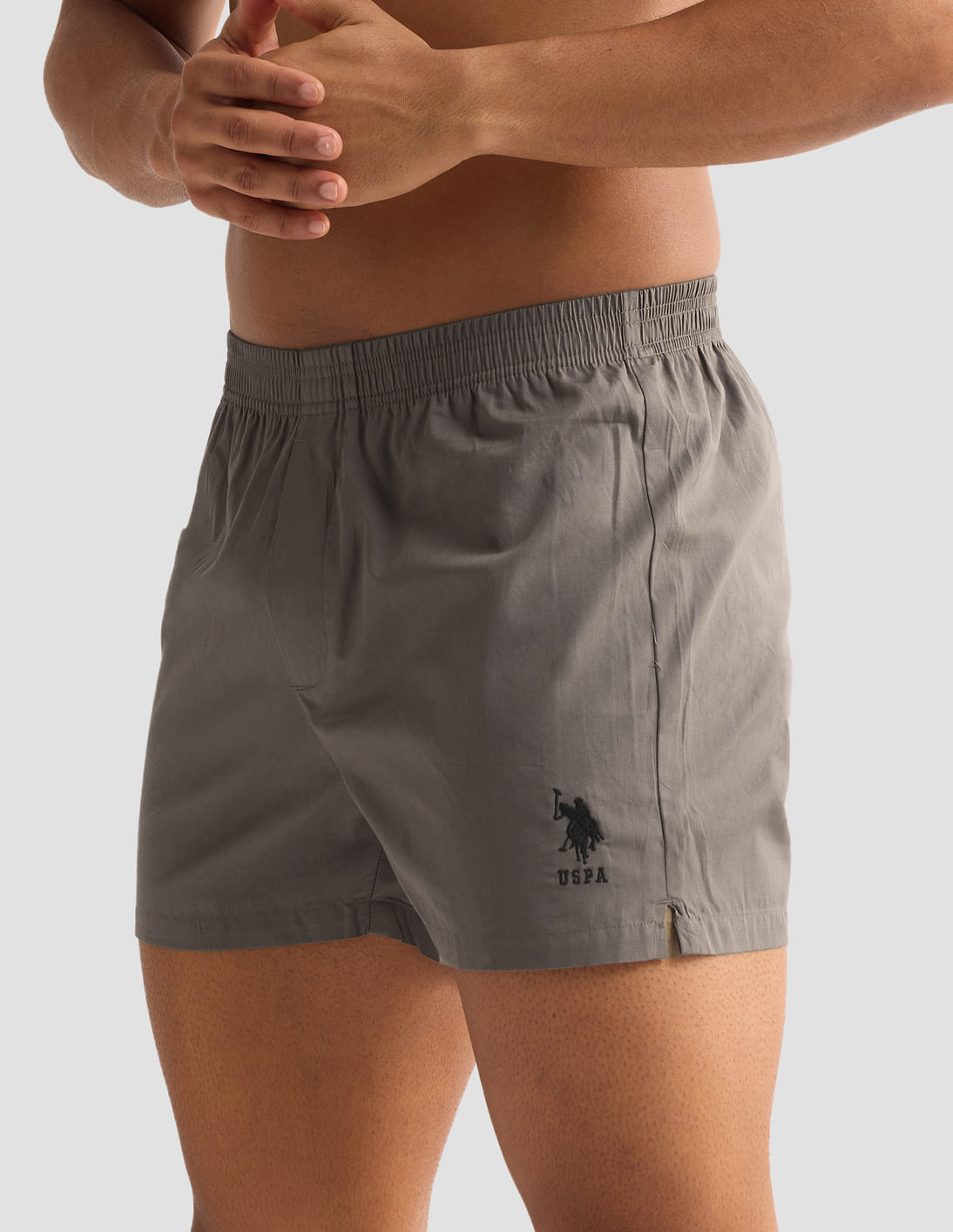 Buy USPA Innerwear Pure Cotton OEX04 Boxer Shorts - Pack Of 1