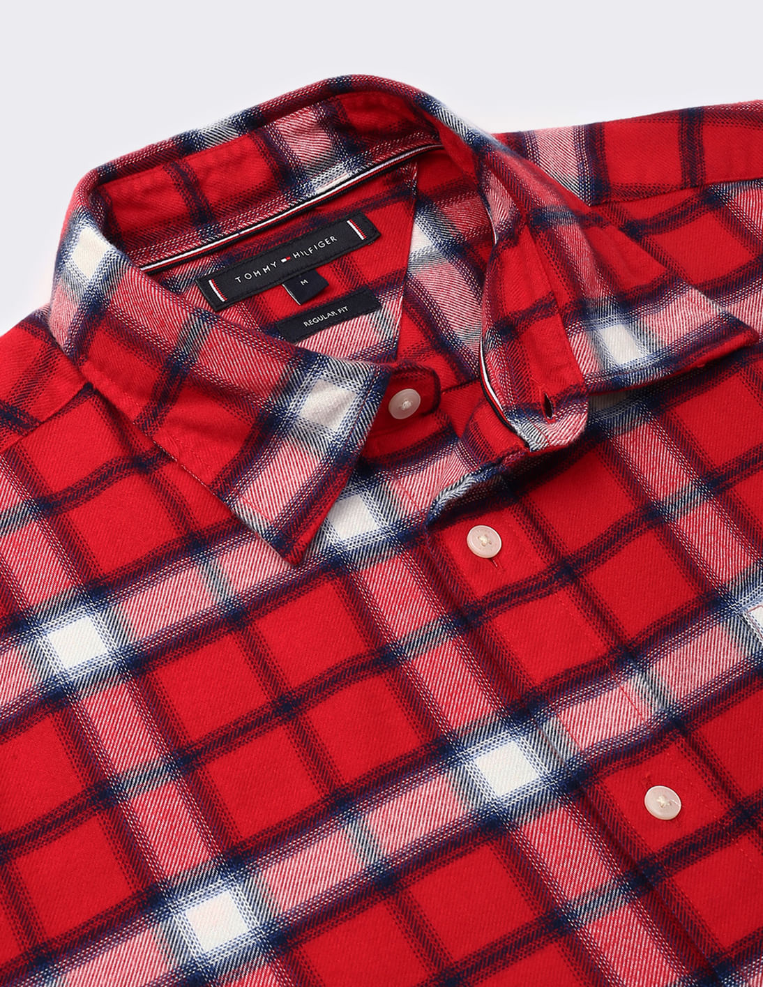 【MODERNIF】Brick check shirt Buy Tommy Hilfiger Brushed Shadow Check Shirt - NNNOW.com