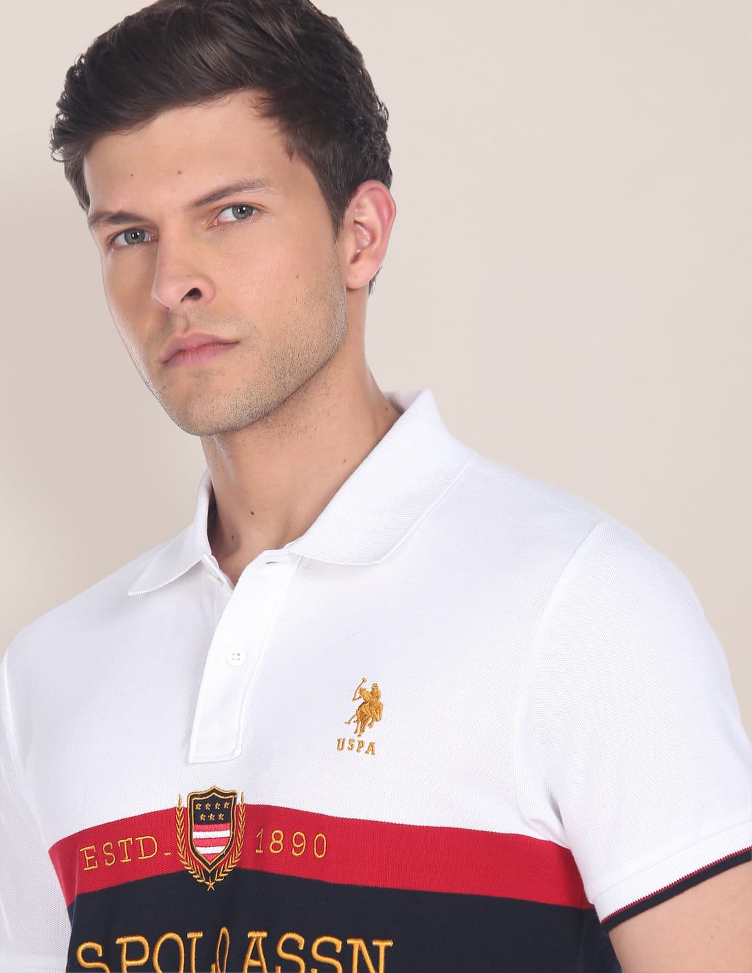 Buy U.S. Polo Assn. Iconic Embroidered Logo Polo Shirt