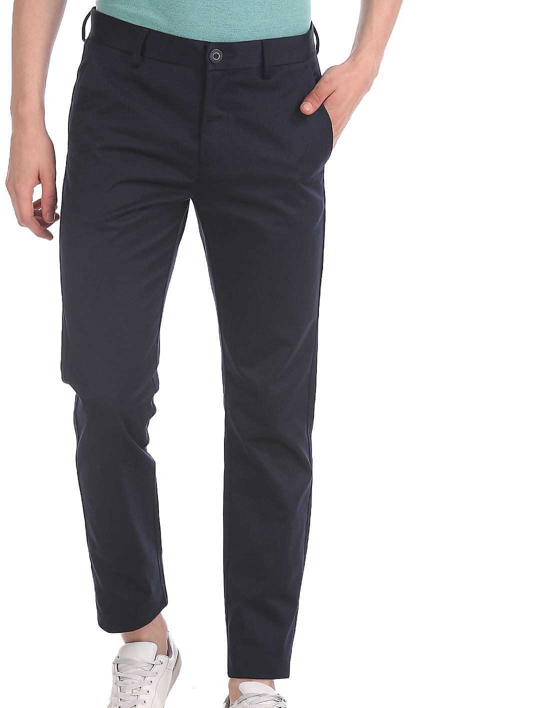 flat front trousers