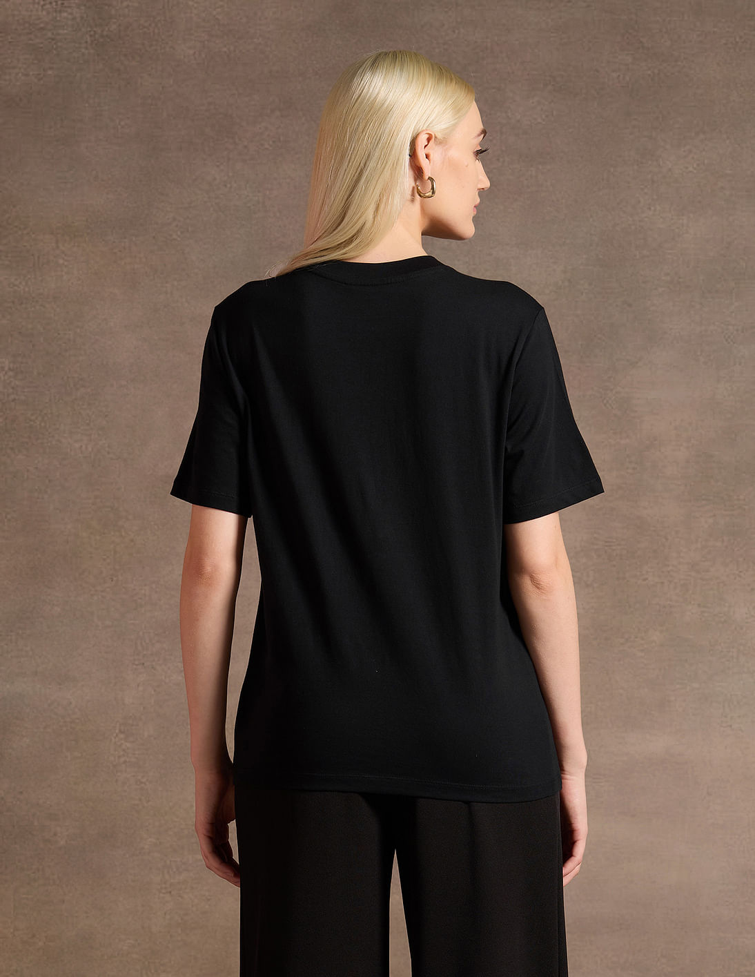Tシャツ・カットソー K-WAY Woman Polo Shirt Black K4123RW USY Buy U.S. Polo Assn. Women Boxy Fit Gel Print T-Shirt - NNNOW.com