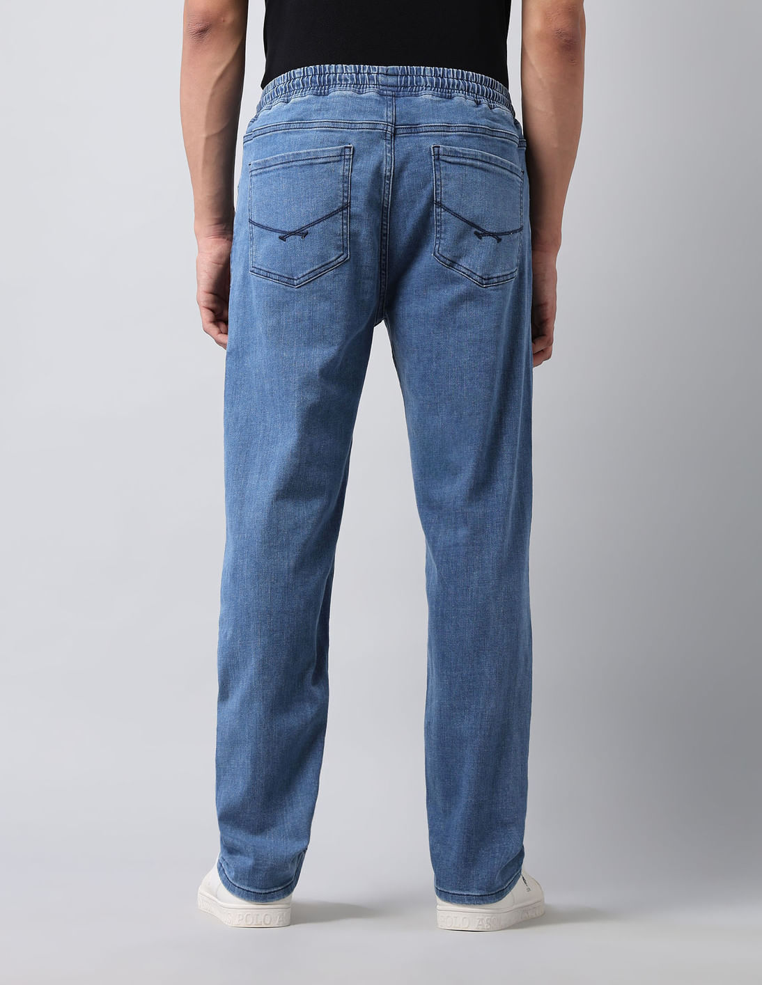Buy U.S. Polo Assn. Denim Co. Jogger Regular Fit Blue Jeans