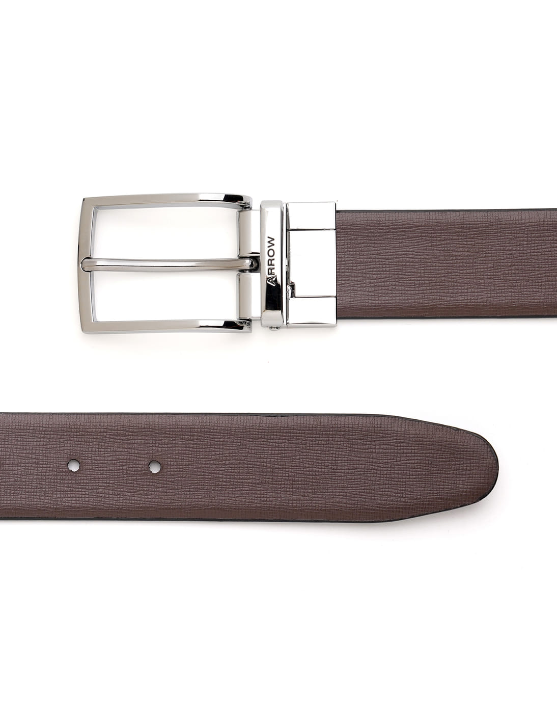 Buy Arrow Men Textured Reversible Kepler Belt - NNNOW.com