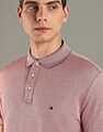 Tommy Hilfiger Printed Regular-Fit Cotton Polo T-Shirt