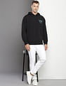 Calvin Klein Future Galaxy Logo Hooded Sweatshirt