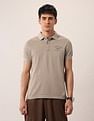 U.S. Polo Assn. Denim Co. Brand Printed Muscle Fit Polo Shirt
