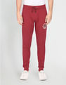 U.S. Polo Assn. Denim Co. Drawstring Waist Solid Track Pants