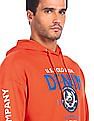 U.S. Polo Assn. Denim Co. Drawstring Hood Brand Print Sweatshirt