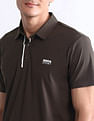 USPA Active Solid Slim Fit Polo Shirt