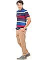 U.S. Polo Assn. Striped Slim Fit Polo Shirt
