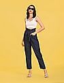 Flying Machine Women High Rise Boyfriend Fit Rinsed Jeans