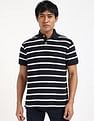 Tommy Hilfiger Striped Regular-Fit Cotton Polo Shirt