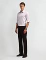 Arrow Newyork Pinstriped Slim Fit Shirt