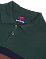 Flying Machine Cotton Horizontal Stripe Polo Shirt