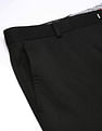 Tommy Hilfiger Regular-Fit Self-Design Mid-Rise Trouser