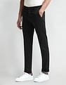 Arrow Sport Mid Rise Slim Fit Trousers