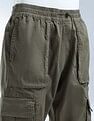 Flying Machine Twill Relaxed Fit Joggers