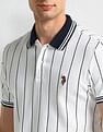 U.S. Polo Assn. Denim Co. Muscle Fit Striped T-Shirt