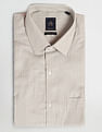 Arrow Vertical Stripe Dobby Cotton Shirt