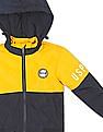 U.S. Polo Assn. Kids Colour Block Hooded Jacket