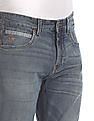 Flying Machine Django Slim Straight Fit Washed Jeans