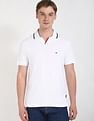 Tommy Hilfiger Solid Regular-Fit Cotton Polo Shirt