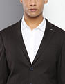 Tommy Hilfiger Check Print Regular Fit Blazer