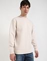Calvin Klein Jeans Solid Relaxed-Fit Cotton Sweatshirt