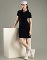 Tommy Hilfiger Cotton Polo Collar T-Shirt Dress