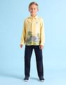 U.S. Polo Assn. Kids Boys Print Camp Shirt