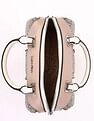 Calvin Klein Logo Beige Pvc Handbag